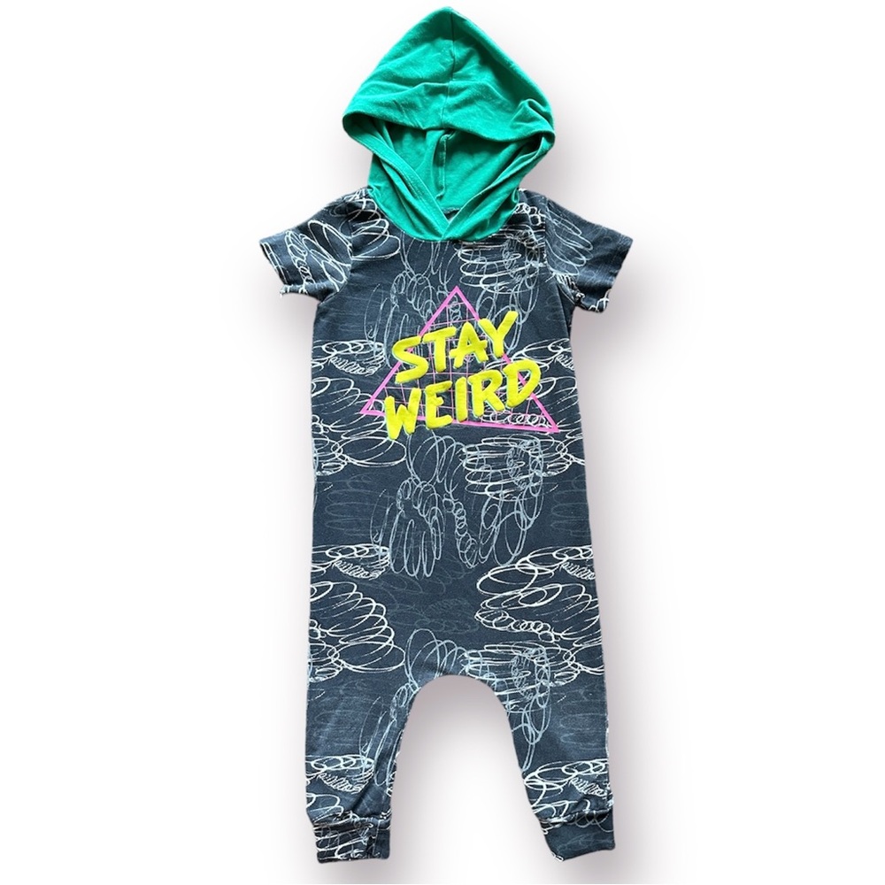 Rags “stay weird” romper